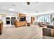 Spacious living area with lots of room to move around and plenty of natural light at 1434 Glengarry Dr, Palm Harbor, FL 34684