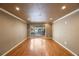 Inviting living room with hardwood floors and bright natural light at 15530 Morgan St, Clearwater, FL 33760