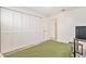 Cozy bedroom with multiple closets, hardwood floors, a ceiling fan and natural light at 1844 Bough Ave # C, Clearwater, FL 33760