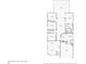 Detailed floorplan showing layout of living room, dining room, bedrooms, kitchen, bathrooms, and lanai at 10839 Wild Cotton Ct, Land O Lakes, FL 34638