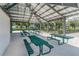 Community pavilion featuring multiple picnic tables, perfect for outdoor gatherings and relaxation at 2220 Spanish Dr # 4, Clearwater, FL 33763