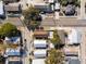 Aerial view showcasing property boundaries and surrounding neighborhood, offering a clear perspective of the location at 3002 N 16Th St, Tampa, FL 33605