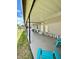 Spacious covered patio providing an ideal space for relaxation at 34344 Timberland Blvd, Wesley Chapel, FL 33543