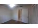 Comfortable bedroom with ceiling fan and closet storage at 3859 Pheasant Ct, Palm Harbor, FL 34685