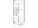 Detailed floor plan showcasing the layout of the home including dimensions of each room at 4790 Brittany S Dr # 105, St Petersburg, FL 33715