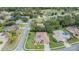 Charming home features a screened pool, mature landscaping and well-kept lawn, situated in a friendly neighborhood at 5088 Championship Cup Ln, Spring Hill, FL 34609