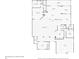 Detailed floor plan of the home showing layout of the bedrooms, kitchen, and bathrooms at 5088 Championship Cup Ln, Spring Hill, FL 34609