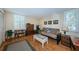Cozy living room with ample seating and natural light at 7405 Bay Island S Dr # 220, South Pasadena, FL 33707