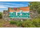Stone sign for the community Tall Pines at River Ridge at 7703 Rockville Ct # 0, New Port Richey, FL 34654