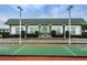 Charming community center with vibrant shuffleboard courts for active, social living at 7825 38Th N Ter # 7825, St Petersburg, FL 33709