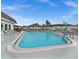 Resort-style pool with ample seating, perfect for relaxation and socializing at 7825 38Th N Ter # 7825, St Petersburg, FL 33709