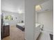 Bedroom and bathroom offer natural light and comfort for an exceptional, private living experience at 9718 Tiffany Oaks Ln # 12, Tampa, FL 33612