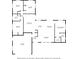 Detailed floor plan showcasing the layout of the home and room dimensions at 1100 Webb Dr, Clearwater, FL 33755