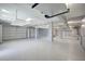 Large garage featuring epoxy floors, and storage shelves at 20256 Gulf Blvd, Indian Shores, FL 33785