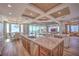 Well-equipped kitchen with a spacious island, ocean views, and modern appliances at 20256 Gulf Blvd, Indian Shores, FL 33785