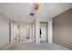 Bright bedroom with a large closet and neutral color palette at 4582 Fox Lake Ct, Clearwater, FL 33762