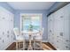 Cozy breakfast nook with water views and ample storage at 4830 Osprey S Dr # 305, St Petersburg, FL 33711