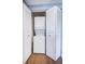 Closet with a stacked washer and dryer for space-saving convenience at 4830 Osprey S Dr # 305, St Petersburg, FL 33711