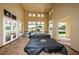 Bright recreation room with table tennis table and a scenic lake view at 4830 Osprey S Dr # 305, St Petersburg, FL 33711
