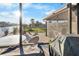 Enjoy the outdoors with a screened-in lanai and views of the lush backyard and waterfront at 5024 Cedarbrook Ln, Hernando Beach, FL 34607