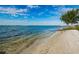 Scenic beach with clear blue water and a serene shoreline, providing a tranquil escape at 6210 Sun Blvd # 408, St Petersburg, FL 33715