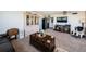 Expansive living room offers ample seating and an entertainment area with a large flat-screen TV at 6210 Sun Blvd # 408, St Petersburg, FL 33715
