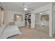 Bedroom with carpet, mirrored closet, storage, and natural light at 6310 57Th N Ave, St Petersburg, FL 33709