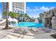 Resort-style pool with waterfall and bridge, offers a tranquil escape for residents and guests at 1209 E Cumberland Ave # 1703, Tampa, FL 33602
