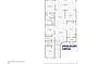 Floor plan of the home layout showing the arrangement of the rooms at 4579 Del Sol S Blvd, Sarasota, FL 34243