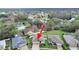 Spacious residential neighborhood featuring pond views and mature trees in a peaceful community at 4644 Braesgate Ct, Land O Lakes, FL 34639