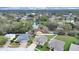 Lush neighborhood landscape featuring serene pond views and mature trees creating a peaceful environment at 4644 Braesgate Ct, Land O Lakes, FL 34639