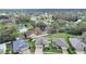Spacious residential neighborhood featuring pond views and mature trees in a peaceful community at 4644 Braesgate Ct, Land O Lakes, FL 34639