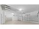 Spacious two car garage with lots of storage and two garage doors at 4644 Braesgate Ct, Land O Lakes, FL 34639