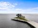 Waterfront restaurant aerial showcasing stunning views of the city and bay at 105 4Th Ne Ave # 405, St Petersburg, FL 33701