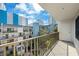 Balcony featuring a relaxing outdoor space with views of the surrounding community at 105 4Th Ne Ave # 405, St Petersburg, FL 33701