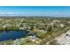 Gorgeous aerial view of a lakeside neighborhood with lush surroundings and Gathering-friendly streets at 1131 60Th Ave S, St Petersburg, FL 33705