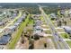 Overhead view of neighborhood featuring similar style homes and well-maintained landscaping at 182 Rotonda N Blvd, Rotonda West, FL 33947