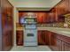 This beautifully updated kitchen features lovely cabinetry, and modern appliances at 30 Turner St # 203, Clearwater, FL 33756