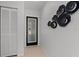 Inviting entryway features stylish wall decor, closet, and a door with view to the exterior at 3101 W El Prado Blvd # B, Tampa, FL 33629