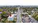 Aerial view of property in a city setting. Tampa Florida skyline in background at 3207 N Florida Ave # 1, Tampa, FL 33603