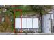 Aerial view of property, highlighted by red boundary marker, showcasing the property lines and location at 3207 N Florida Ave # 1, Tampa, FL 33603