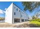 Modern building with multiple garages, showcasing a unique architectural design at 3207 N Florida Ave # 1, Tampa, FL 33603