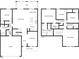 Floor plan of the home, highlighting bedroom, bathroom, kitchen, garage and lanai locations at 4136 Shrewbury Pl, Land O Lakes, FL 34638