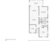 Detailed floor plan showing layout of bedrooms, bathrooms, living spaces and kitchen at 4215 Regal Pl, New Port Richey, FL 34652