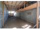 Interior view of the barn, showcasing the storage structure and space at 4814 Knights Loop, Plant City, FL 33565