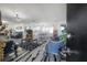 Open-concept living space featuring elegant decor and marble floors at 4814 Knights Loop, Plant City, FL 33565