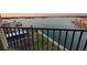 Enjoy breathtaking waterfront views from this balcony, perfect for relaxing and entertaining at 7700 Sun Island S Dr # 608, South Pasadena, FL 33707