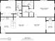 Detailed floor plan showcasing the layout of the home at 7700 Sun Island S Dr # 608, South Pasadena, FL 33707