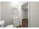Cozy bathroom with modern vanity and an entry to a bedroom at 924 N Castle Ct, Tampa, FL 33612