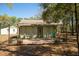 Exterior view of a patio with chairs at 9377 Preston Rd, Brooksville, FL 34601
